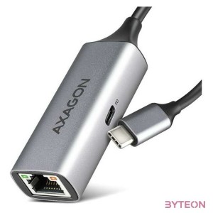 Axagon ADE-TXPD Kompakt alumínium USB-C 3.2 Gen1 Gigabit Ethernet 10,100,1000Mbit adapter