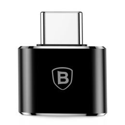 Baseus USB-USB Type-C 2.4A adapter (fekete)