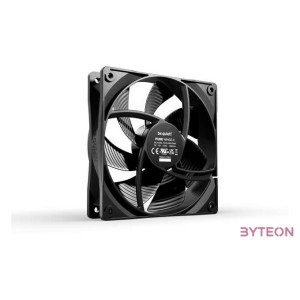 Be Quiet Cooler 12cm - PURE WINGS 3 120mm PWM (1600rpm, 25,5dB, fekete)