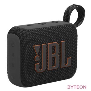 JBL Go 4 BLK fekete hordozható Bluetooth hangszóró