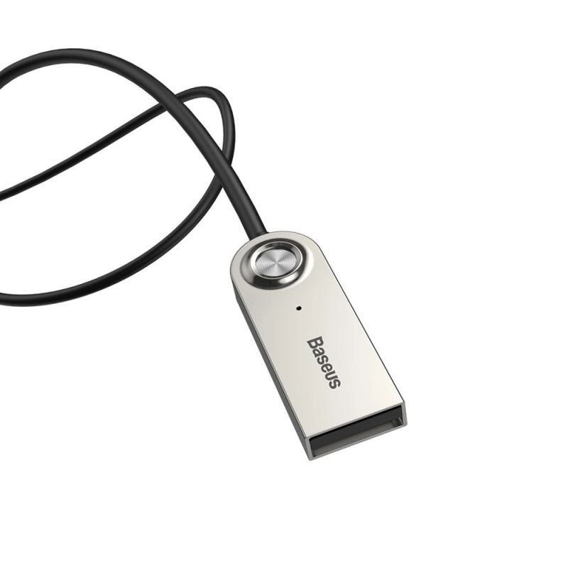 Baseus USB Bluetooth 5.0 audioadapter, AUX (fekete)