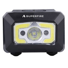 Superfire X30 zseblámpa érintésmentes kapcsolóval, 500lm, USB