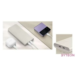 10,000mAh Battery Pack, Beige