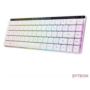 ASUS ROG Falchion RX Low Profile fehér vezeték nélküli billentyűzet