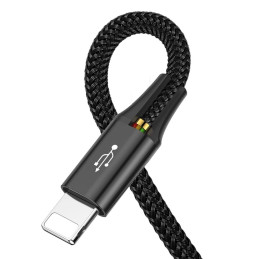 Baseus Fast 4 az 1-ben USB-C / 2x Lightning / Micro 3,5A 1,2 m-es kábel (fekete)