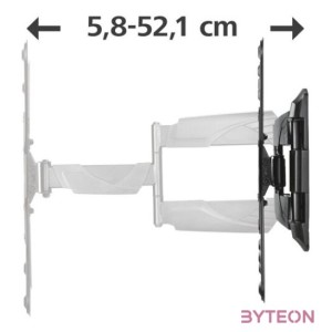 Hama 00220828 400x400 65 full motion fali konzol