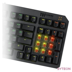 ASUS TUF Gaming K3 Gen II HUN mechanikus gamer billentyűzet