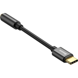 Baseus L54 USB-C audioadapter + 3,5 mm-es mini jack csatlakozó (szürke)