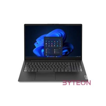 Lenovo V15 G4 AMN 15,6FHD,AMD Ryzen 5 7520U,8GB,256GB,Int.VGA,FreeDOS,fekete laptop