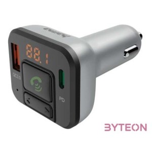 Hama 00014169 USB,Type-C fekete,ezüst FM transzmitter