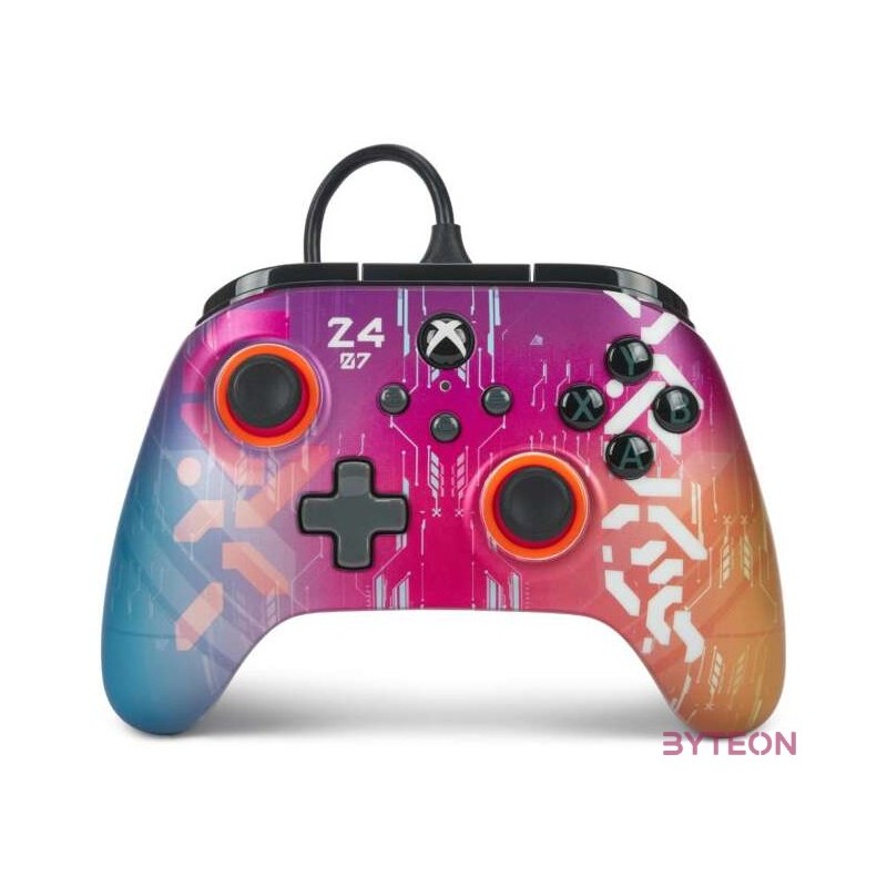 PowerA XBGP0186-01 Advantage Xbox Series XS vezetékes Cyber Style kontroller