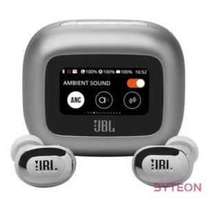 JBL Live Buds 3 True Wireless Bluetooth zajszűrős ezüst fülhallgató