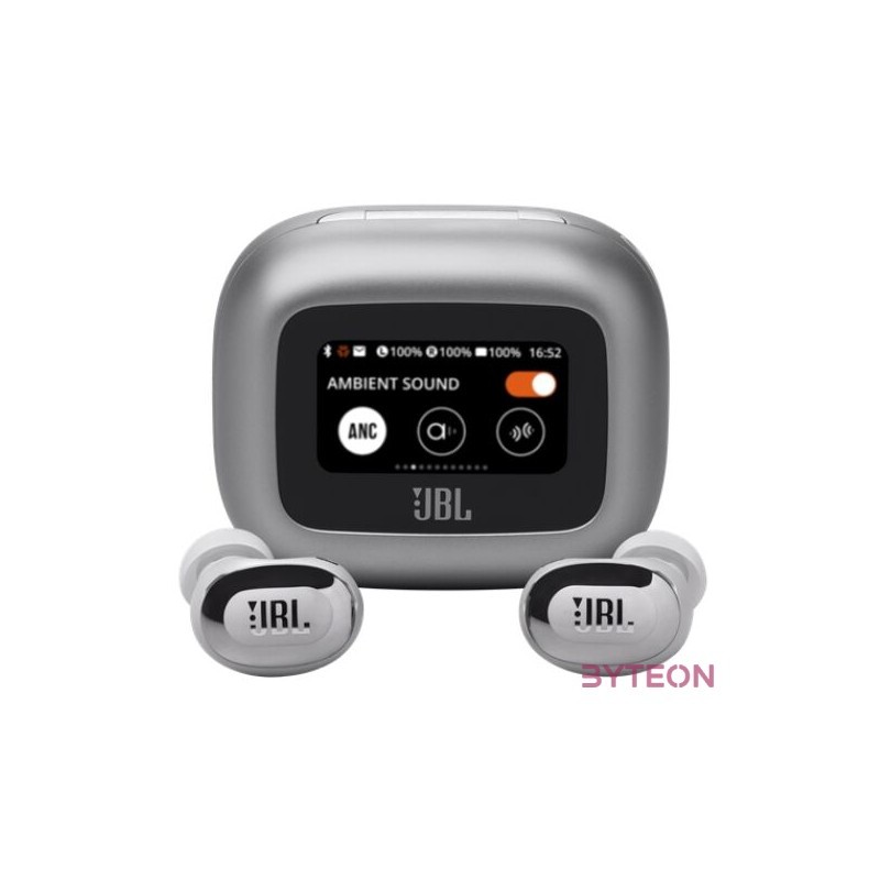 JBL Live Buds 3 True Wireless Bluetooth zajszűrős ezüst fülhallgató