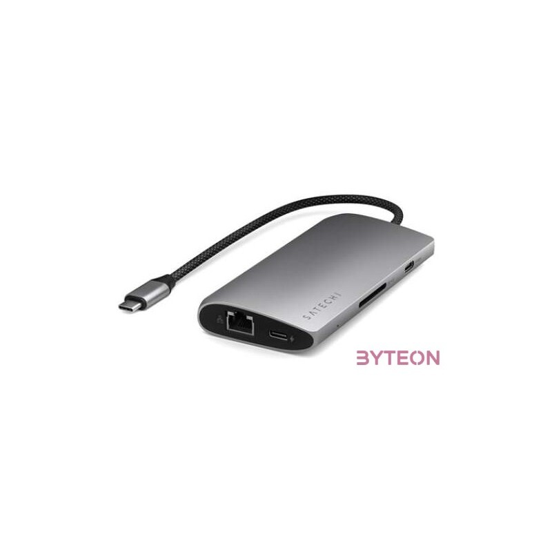 Satechi ST-P8KEM Type-C 8K HDMI asztroszürke HUB