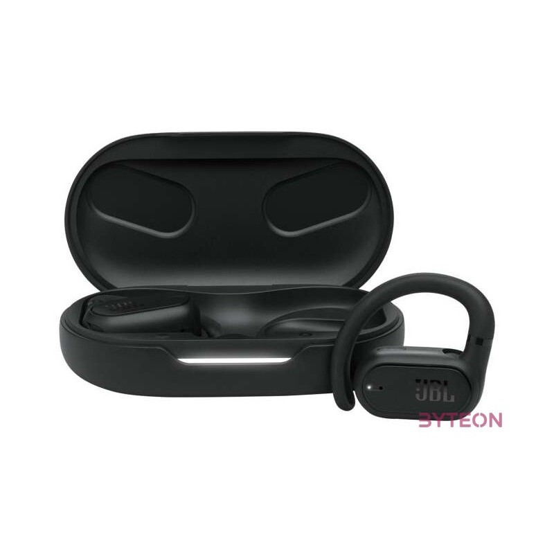 JBL Soundgear Sense True Wireless Bluetooth Open-Ear fekete fülhallgató