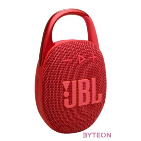 JBL Clip 5 RED piros hordozható Bluetooth hangszóró