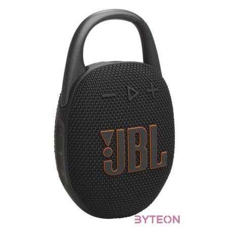 JBL Clip 5 BLK fekete hordozható Bluetooth hangszóró
