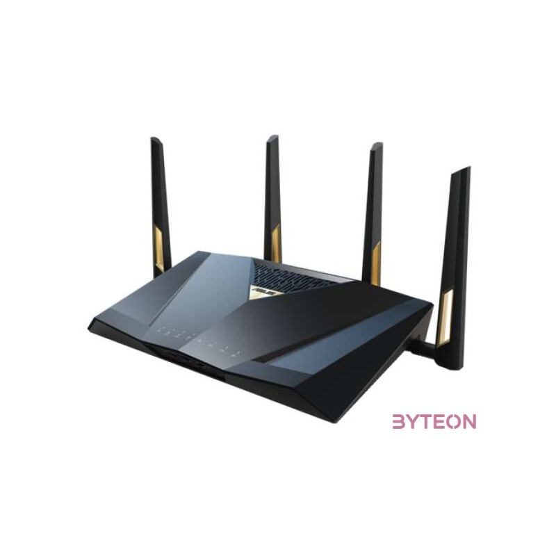 ASUS RT-BE88U 13765764Mbps fekete vezeték nélküli router
