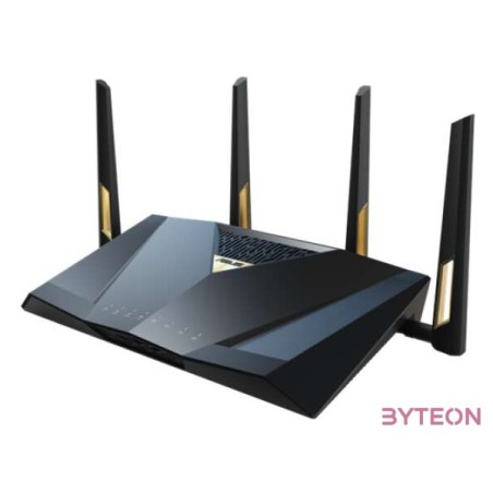 ASUS RT-BE88U 13765764Mbps fekete vezeték nélküli router