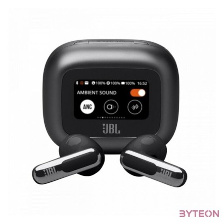 JBL Live Flex 3 True Wireless Bluetooth zajszűrős fekete fülhallgató