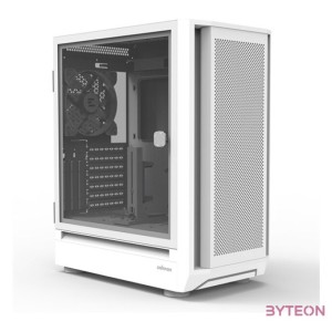 Zalman i6 fehér (táp nélküli) ablakos ATX ház