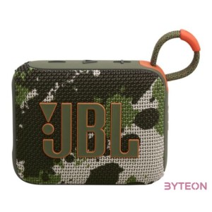JBL Go 4 SQUAD terepmintás hordozható Bluetooth hangszóró
