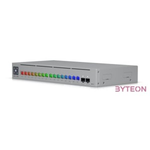 Ubiquiti USW-Pro-Max-16-PoE 12port GbE LAN PoE 4x2.5GbE Multi-Gigabit LAN PoE 2xSFP port L3 menedzselhető switch