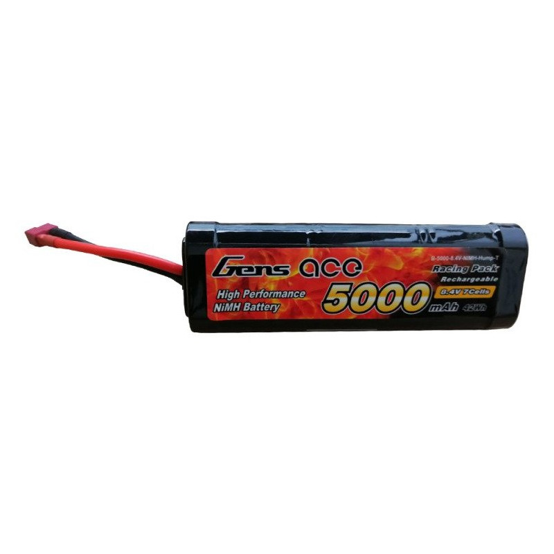 Gens Ace Traxxas 5000mAh 8.4V NiMH Hump T-Dean akkumulátor