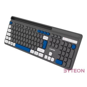 Canyon HKB-W03 HU szürke vezeték nélküli billentyűzet