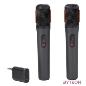 JBL Partybox vezeték nélküli fekete mikrofon (2db)