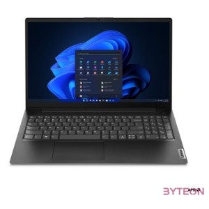Lenovo V15 G4 AMN 15,6FHD,AMD Ryzen 5 7520U,8GB,256GB,Int.VGA,FreeDOS,fekete laptop