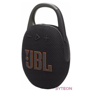 JBL Clip 5 BLK fekete hordozható Bluetooth hangszóró