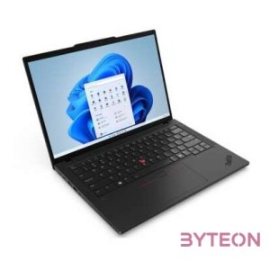 Lenovo ThinkPad T14 G5 14WUXGA,Intel Core Ultra 7-155U,16GB,512GB,Int.VGA,Win11 Pro,fekete laptop