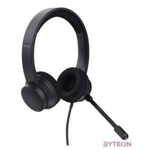 Trust 25089 Ayda USB-ENC PC vezetékes fekete headset