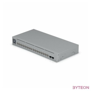 Ubiquiti USW-Pro-Max-16-PoE 12port GbE LAN PoE 4x2.5GbE Multi-Gigabit LAN PoE 2xSFP port L3 menedzselhető switch