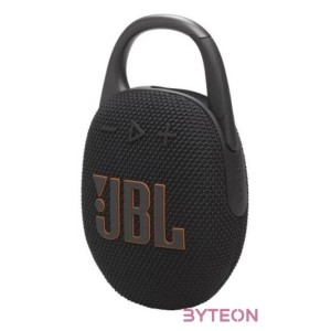 JBL Clip 5 BLK fekete hordozható Bluetooth hangszóró