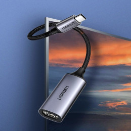 UGREEN USB-C-HDMI adapter, 4K 60Hz (szürke)