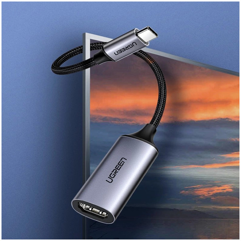 UGREEN USB-C-HDMI adapter, 4K 60Hz (szürke)