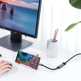 UGREEN USB-C-HDMI adapter, 4K 60Hz (szürke)