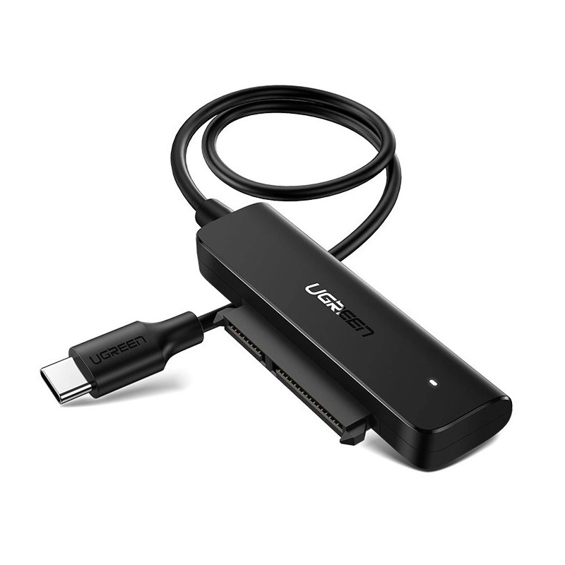 UGREEN USB-C 3.0 adapter SATA 2.5-höz, 50 cm (fekete)