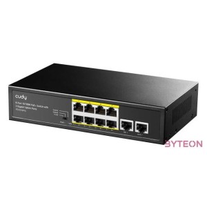 CUDY FS1010PG 8x 10,100(PoE,PoE)2x gigabit uplink, 120W PoE switch