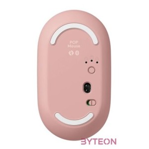 Logitech POP with emoji vezeték nélküli rózsaszín egér