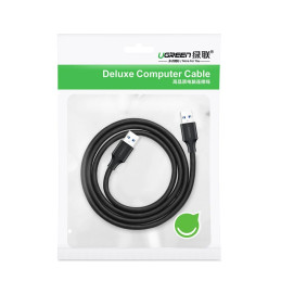 UGREEN US102 USB 2.0 MM kábel, 2 m (fekete)