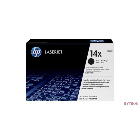 HP 14X (CF214X) - Fekete, nagy kapacitású