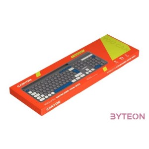 Canyon HKB-W03 HU szürke vezeték nélküli billentyűzet