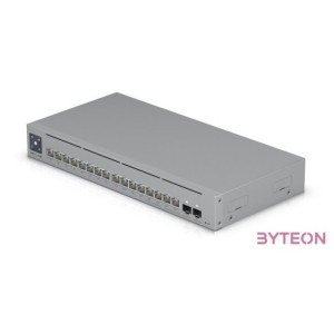 Ubiquiti USW-Pro-Max-16-PoE 12port GbE LAN PoE 4x2.5GbE Multi-Gigabit LAN PoE 2xSFP port L3 menedzselhető switch