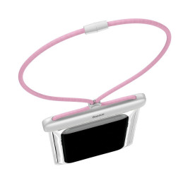 Baseus Let's Go Universal waterproof case for smartphones (pink)