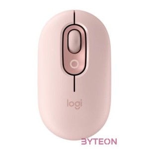 Logitech POP with emoji vezeték nélküli rózsaszín egér