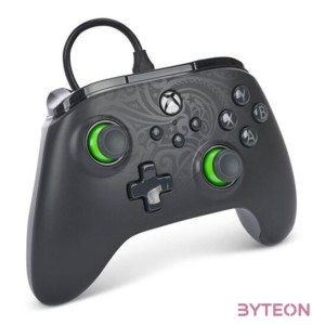PowerA XBGP0190-01 Advantage Xbox Series XS vezetékes Celestial Green kontroller