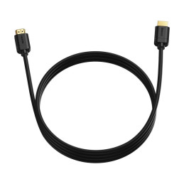 Baseus HDMI 2.0 kábel, 4K 60Hz, 3D, HDR, 18Gbps, 3m (fekete)